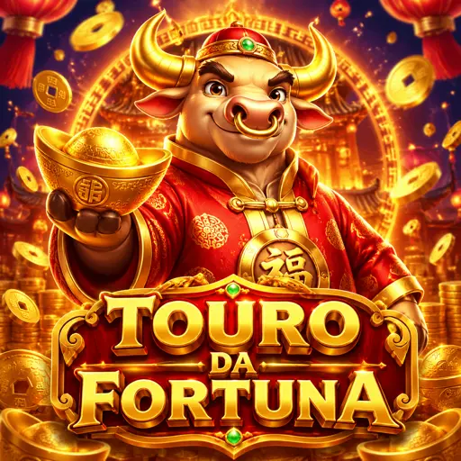 Slot Fortune Ox com touro dourado na grade de rolos