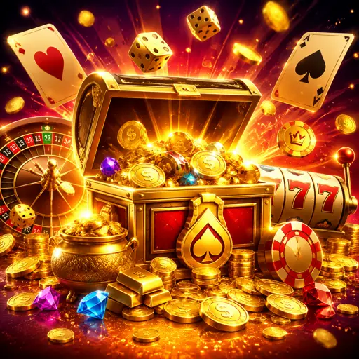 Fichas de cassino ao lado de uma etiqueta de oferta promocional